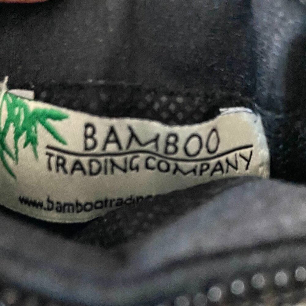 Bamboo Trading Black Beaded Fabric Mini-Crossbody Bag/Clutch Handcrafted - Picture 5 of 11